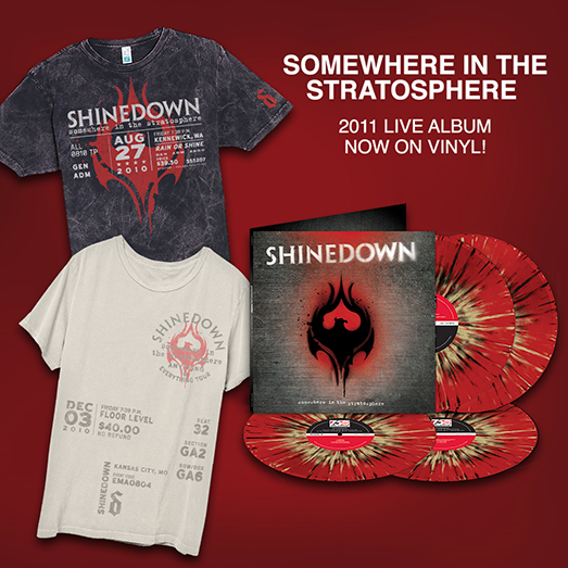 SHINEDOWN To Release Somewhere In The Stratosphere On Vinyl For